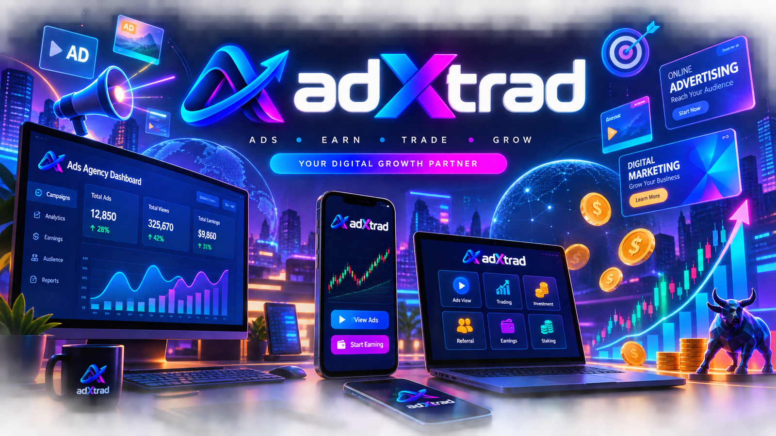 Fully Mobile Optimized Trading